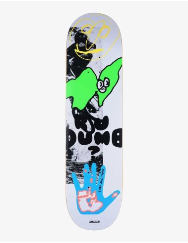 Quasi Dumb 2 Skateboard Deck - 8.625" Les êtres humains sont 