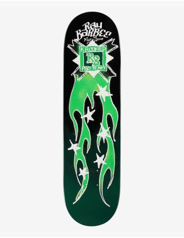 Krooked Barbee Flames Skateboard Deck - 8.38" online