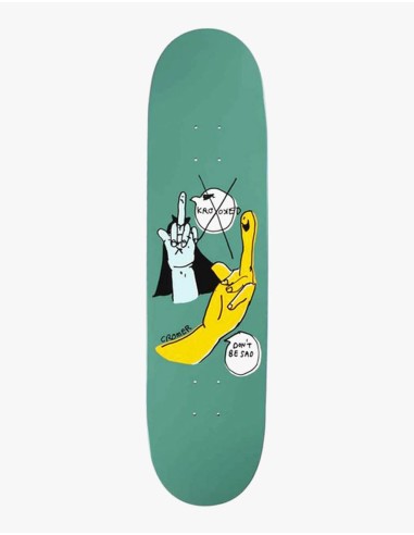 Krooked Cromer Redux Skateboard Deck - 8.38" du meilleur 