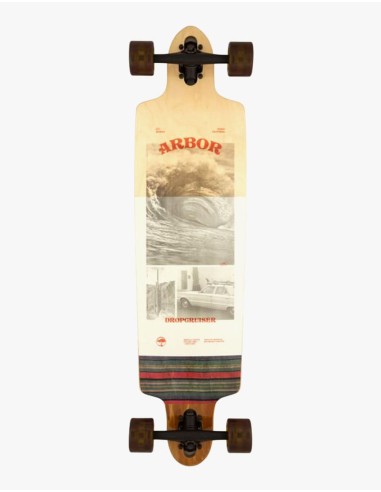 Arbor Photo Dropcruiser Double Drop Longboard - 38" x 9.75" shop