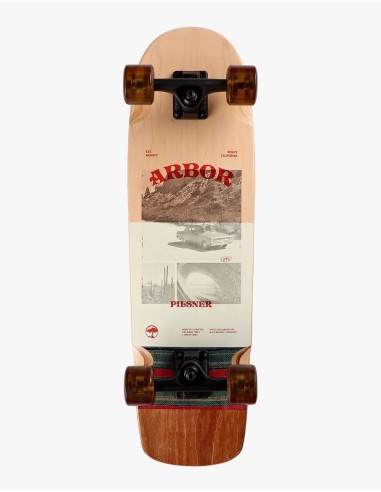 Arbor Photo Pilsner Cruiser Skateboard - 8.25" x 28.75" sur le site 